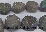 CNG2979 15.5 inches 12*16mm - 20*25mm freeform druzy agate beads