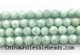 CAS304 15.5 inches 12mm round snowflake angelite gemstone beads