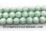 CAS307 15.5 inches 18mm round snowflake angelite gemstone beads