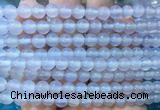 AGBS398 15 inches 6mm round purple agate beads wholesale