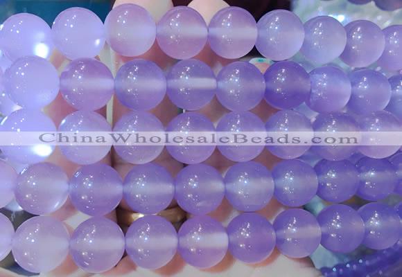AGBS401 15 inches 12mm round purple agate beads wholesale