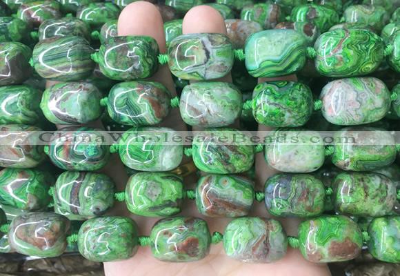 AGBS448 15 inches 15*20mm drum crazy lace agate beads wholesale