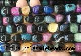 AGBS454 15 inches 12*14mm drum agate gemstone beads wholesale