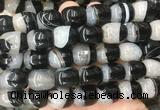 AGBS456 15 inches 13*15mm drum agate gemstone beads wholesale