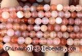 AGBS68 15 inches 6mm round south red agate beads wholesale