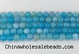 AGBS81 15 inches 8mm round blue fire agate beads wholesale
