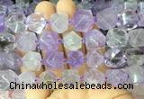 ANBS01 15 inches 10*14mm - 12*15mm faceted nuggets ametrine beads