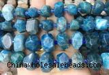 APBS01 15 inches 12*16mm - 13*18mm faceted nuggets apatite beads