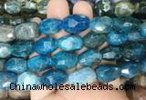 APBS02 15 inches 12*16mm - 13*18mm faceted nuggets apatite beads