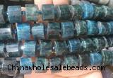 APBS06 15 inches 11*15*15mm faceted triangle apatite gemstone beads