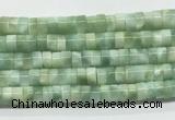 ASBS02 15 inches 3*6mm heishi peacock angelite gemstone beads