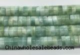 ASBS03 15 inches 3*8mm heishi peacock angelite gemstone beads