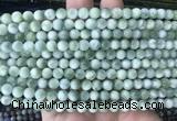 ASBS09 15 inches 6mm round green angelite gemstone beads wholesale