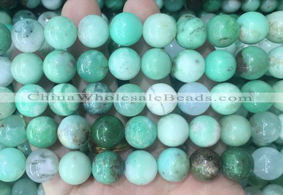 AUBS08 15 inches 12mm round australia chrysoprase gemstone beads wholesale