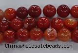 CAA1046 15.5 inches 6mm round dragon veins agate beads wholesale