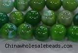 CAA1068 15.5 inches 10mm round dragon veins agate beads wholesale