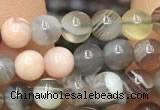 CAA1250 15.5 inches 4mm round Botswana agate beads wholesale