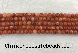 CAA1901 15.5 inches 6mm round banded agate gemstone beads