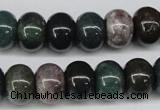 CAA195 15.5 inches 10*14mm rondelle indian agate beads wholesale