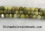 CAA1955 15.5 inches 14mm round banded agate gemstone beads