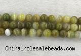CAA1956 15.5 inches 16mm round banded agate gemstone beads