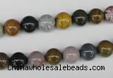 CAA230 15.5 inches 8mm round ocean agate gemstone beads wholesale