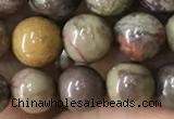 CAA2372 15.5 inches 8mm round ocean agate beads wholesale