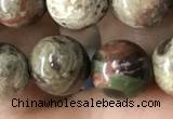 CAA2373 15.5 inches 10mm round ocean agate beads wholesale