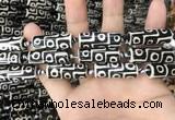 CAA2726 15.5 inches 11*29mm - 13*30mm rice tibetan agate dzi beads