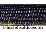 CAA2881 15 inches 6mm faceted round fire crackle agate beads wholesale