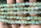 CAA3306 15 inches 6mm faceted round agate beads wholesale