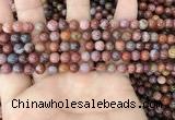 CAA3620 15.5 inches 4mm round Portuguese agate beads wholesale