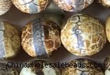 CAA3891 15 inches 10mm round tibetan agate beads wholesale