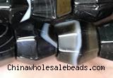 CAA3954 15.5 inches 13*13mm Madagascar agate beads wholesale