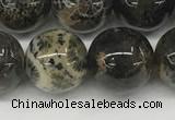 CAA4038 15.5 inches 14mm round chrysanthemum agate beads