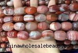 CAA4571 15.5 inches 13*16mm - 15*20mm rice south red agate beads