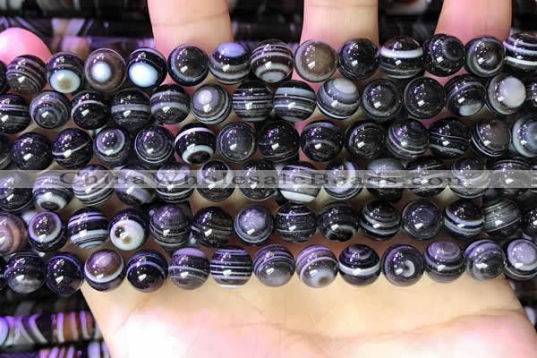 CAA4976 15.5 inches 8mm round Madagascar agate beads wholesale