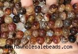 CAA5049 15.5 inches 10mm round dragon veins agate beads wholesale