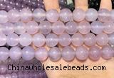 CAA5085 15.5 inches 14mm round purple agate beads wholesale