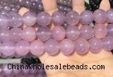 CAA5087 15.5 inches 18mm round purple agate beads wholesale