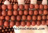 CAA5103 15.5 inches 14mm round red agate gemstone beads