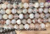 CAA5250 15.5 inches 10mm round sakura agate beads wholesale