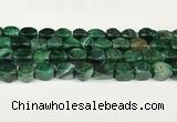 CAA5378 15.5 inches 10*12mm - 11*16mm faceted nuggets agate beads