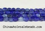 CAA5379 15.5 inches 10*12mm - 11*16mm faceted nuggets agate beads