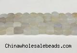 CAA5380 15.5 inches 10*12mm - 11*16mm faceted nuggets agate beads