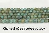 CAA5416 15.5 inches 10mm round agate gemstone beads