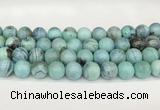 CAA5421 15.5 inches 14mm round agate gemstone beads