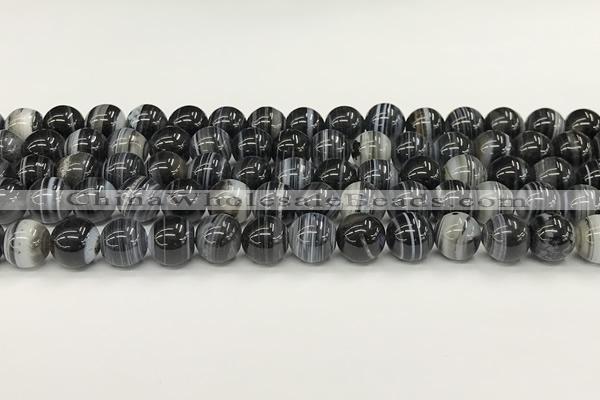 CAA5432 15.5 inches 10mm round agate gemstone beads