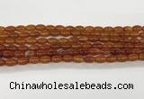 CAA5450 15.5 inches 8*12mm rice agate gemstone beads