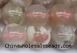 CAA5817 15 inches 10mm round sakura agate beads